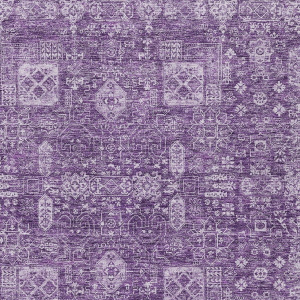 Homeroots 3' Artichoke Green & Ivory Oriental Washable Area Rug - Durable Indoor/Outdoor Design For Every Space 3' X 5' Polyester 579655