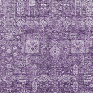 Homeroots 3' Artichoke Green & Ivory Oriental Washable Area Rug - Durable Indoor/Outdoor Design For Every Space 10' X 14' Polyester 579660