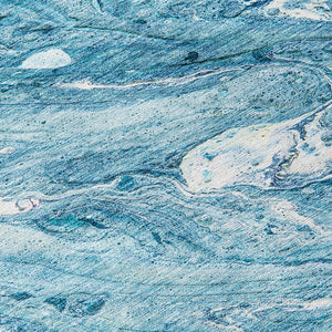 Homeroots 3' Brown Tan And Beige Abstract Washable Indoor Outdoor Area Rug For Versatile Home Decor Solutions 9' X 12' Polyester 579701