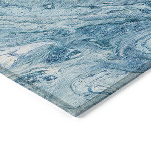 Homeroots 3' Brown Tan And Beige Abstract Washable Indoor Outdoor Area Rug For Versatile Home Decor Solutions 10' X 14' Polyester 579702