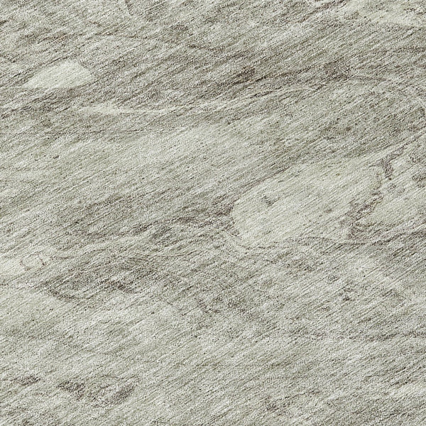 Homeroots 3' Brown Tan And Beige Abstract Washable Indoor Outdoor Area Rug For Versatile Home Decor Solutions 10' X 14' Polyester 579708