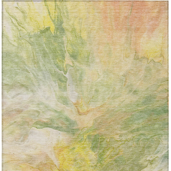 Homeroots 3' Purple And Navy Blue Abstract Washable Area Rug - Stylish Indoor Outdoor Comfort For Any Space 8' X 10' Polyester 579724