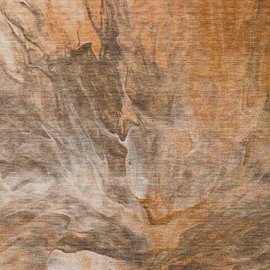 Homeroots 3' Purple And Navy Blue Abstract Washable Area Rug - Stylish Indoor Outdoor Comfort For Any Space 9' X 12' Polyester 579731