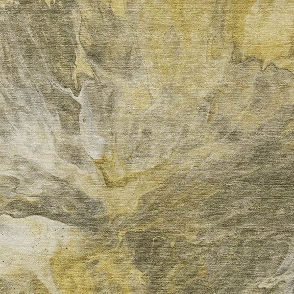 Homeroots 3' Purple And Navy Blue Abstract Washable Area Rug - Stylish Indoor Outdoor Comfort For Any Space 5' X 8' Polyester 579740