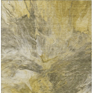 Homeroots 3' Purple And Navy Blue Abstract Washable Area Rug - Stylish Indoor Outdoor Comfort For Any Space 9' X 12' Polyester 579743