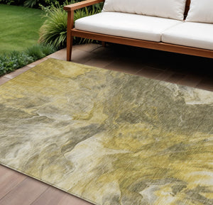 Homeroots 3' Purple And Navy Blue Abstract Washable Area Rug - Stylish Indoor Outdoor Comfort For Any Space 9' X 12' Polyester 579743