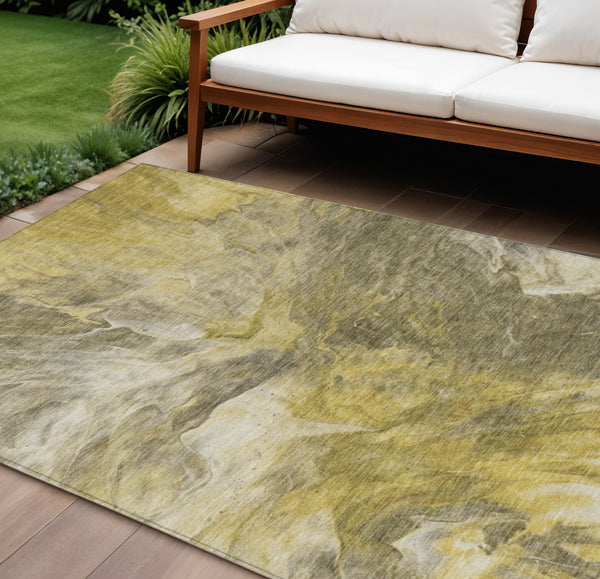 Homeroots 3' Purple And Navy Blue Abstract Washable Area Rug - Stylish Indoor Outdoor Comfort For Any Space 10' X 14' Polyester 579744