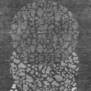 Homeroots 3' Beige Tan And Taupe Abstract Washable Area Rug For Indoor And Outdoor High Traffic Spaces 3' X 5' Polyester 579793