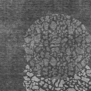 Homeroots 3' Beige Tan And Taupe Abstract Washable Area Rug For Indoor And Outdoor High Traffic Spaces 5' X 8' Polyester 579794