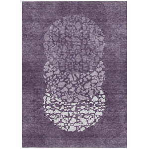 Homeroots 3' Beige Tan And Taupe Abstract Washable Area Rug For Indoor And Outdoor High Traffic Spaces 9' X 12' Polyester 579809