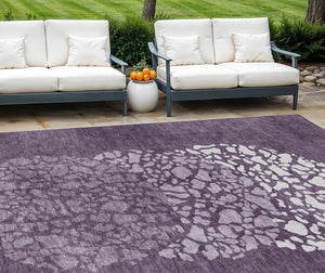 Homeroots 3' Beige Tan And Taupe Abstract Washable Area Rug For Indoor And Outdoor High Traffic Spaces 10' X 14' Polyester 579810