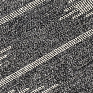 Homeroots 3' Stylish Artichoke Green Ivory Abstract Washable Area Rug For Indoor And Outdoor Spaces 5' X 8' Polyester 579884