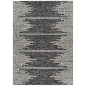 Homeroots 3' Stylish Artichoke Green Ivory Abstract Washable Area Rug For Indoor And Outdoor Spaces 10' X 14' Polyester 579888