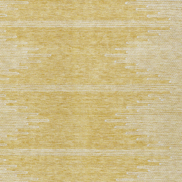 Homeroots 3' Stylish Artichoke Green Ivory Abstract Washable Area Rug For Indoor And Outdoor Spaces 5' X 8' Polyester 579902