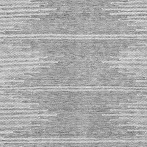 Homeroots 3' Stylish Artichoke Green Ivory Abstract Washable Area Rug For Indoor And Outdoor Spaces 3' X 5' Polyester 579907