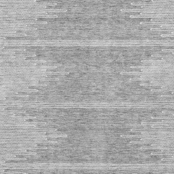 Homeroots 3' Stylish Artichoke Green Ivory Abstract Washable Area Rug For Indoor And Outdoor Spaces 9' X 12' Polyester 579911