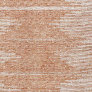 Homeroots 3' Stylish Artichoke Green Ivory Abstract Washable Area Rug For Indoor And Outdoor Spaces 8' X 10' Polyester 579922