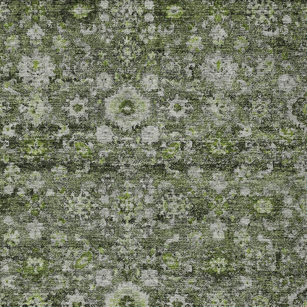 Homeroots 3' Navy Blue And Sky Blue Oriental Washable Rug - Durable Indoor Outdoor Design For Versatile Spaces 3' X 5' Polyester 579967