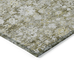 HomeRoots 9' Elegant Taupe Beige and Gold Oriental Area Rug - Durable, Washable, Perfect for Indoor & Outdoor Use 9' X 12' 579995
