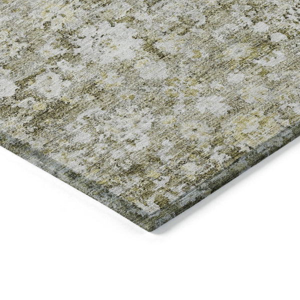 HomeRoots 9' Elegant Taupe Beige and Gold Oriental Area Rug - Durable, Washable, Perfect for Indoor & Outdoor Use 9' X 12' 579995