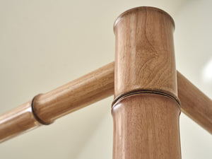 Lexington Tommy Bahama Home Islandia Canopy Bed - Elegant West Indies Design With Woven Rattan, Burnished Brass Accents, Relax In Style Sunwashed  579-174c