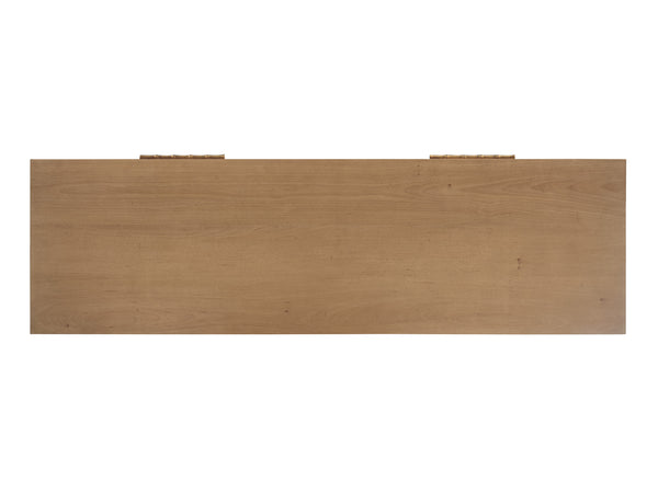 Lexington Tommy Bahama Home Matheson Double Dresser - Coastal-inspired Design With Woven Raffia And Soft-close Drawers Sunwashed  579-222