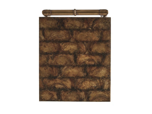 Lexington Tommy Bahama Home Yellowfin Coastal Accent Table With Capiz Shell Top And Burnished Bronze Base For Elegant Living Sunwashed  579-952