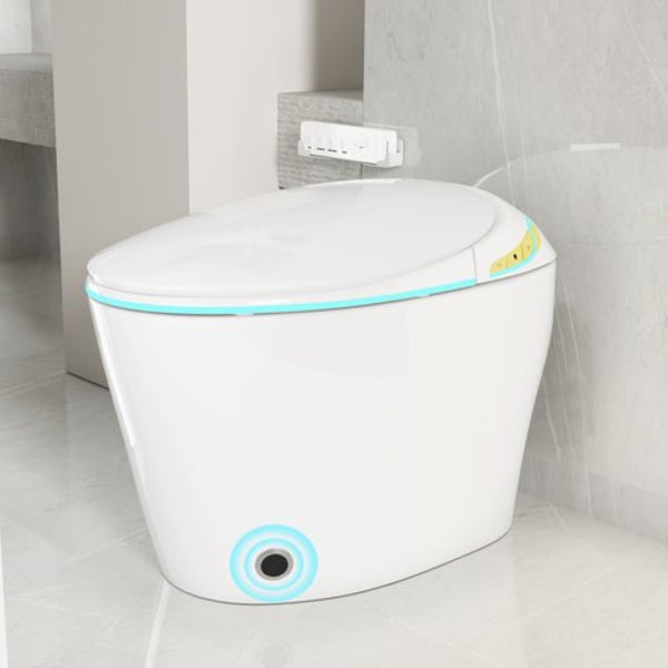 English Elm Unique Smart One Piece Toilet Bidet Heated Seat Auto Flush Warm Air Dryer Spa W3133P384811