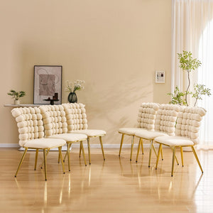 English Elm Luxury Velvet Bubble Tufted Swivel Chair Gold Frame Glam Accent Seat W3875P457865