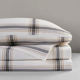 Woolrich Cotton Flannel Lodge/Cabin Sheet Set WR20-3997 Tan Plaid