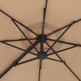 Christopher Knight Home® Noble House Stanley Banana Canopy Umbrella