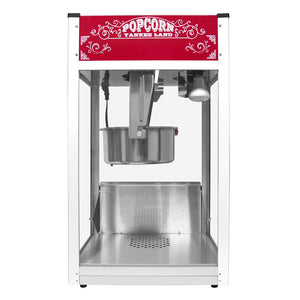 English Elm Commercial Popcorn Machine 16 Oz Steel Kettle Theater Style Countertop Popper 80 Cup Red W2841P218153