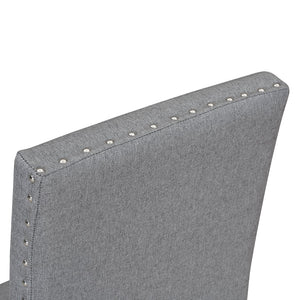 English Elm TREXM 5-Piece Dining Set for 4 with Marble MDF Table & Upholstered Comfort Chairs, Space-Saving Modern设计 ST000040AAE