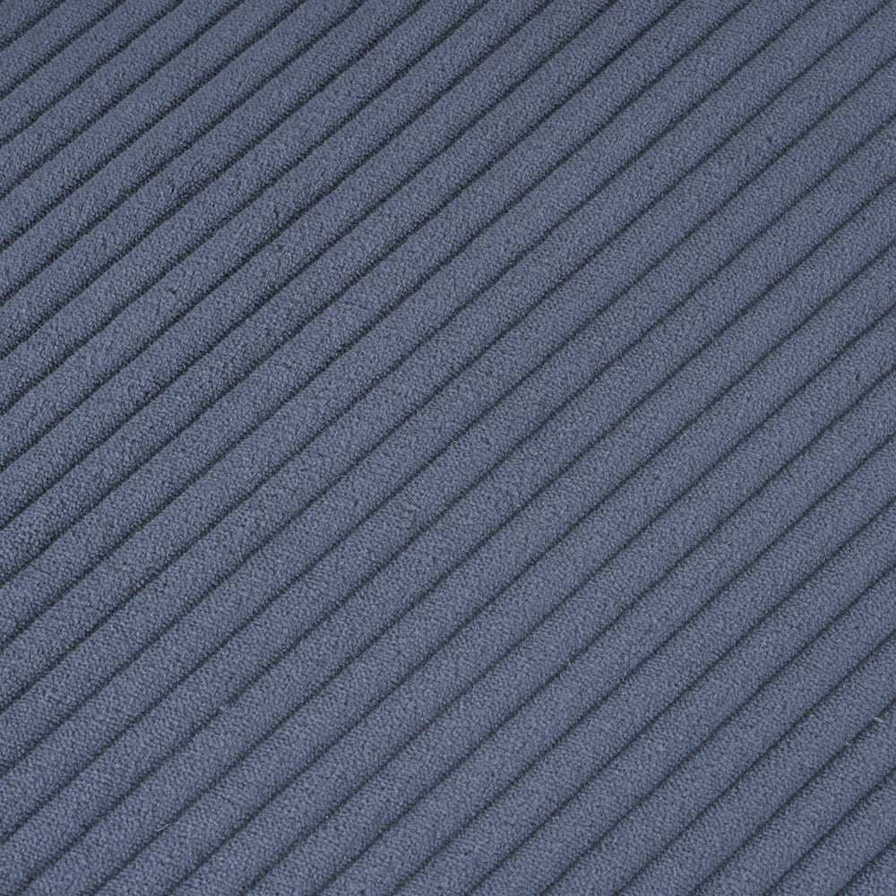 English Elm 70.8" Modern Sofa Modular Corduroy Couch with Pocket-Spring Seating, Removable Backrest & Pillows Blue N719P223236C