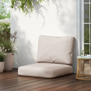 English Elm Christopher Knight Home® - Noah Outdoor Club Chair Cushion Set - Stylish, Weather-Resistant Comfort For Your Patio Or Garden N775P291454B