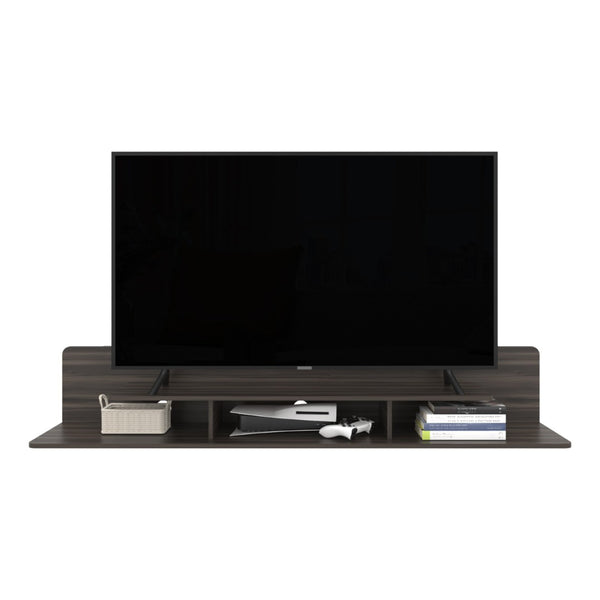 English Elm Eudora Low Profile Open Shelf Tv Stand Espresso Finish Contemporary Living Room B097P407594