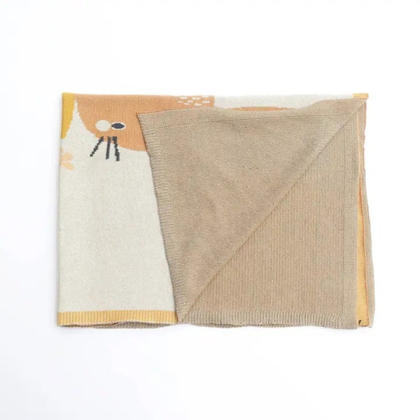 English Elm Cotton Playmat Whimsical Bunny Motif Cushioned Surface for Nursery and Playroom B346P400425