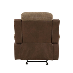 English Elm Plush Microfiber Reclining Sofa Set Three Piece Tufted Living Room Seating Suite B011S01266