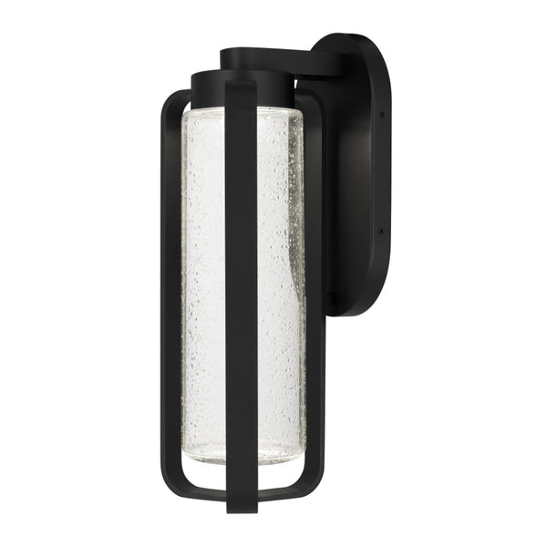 English Elm 15.5 Inch Seedy Glass Led Wall Sconce Dimmable Industrial Vintage Hardwired Indoor Light B370P417687