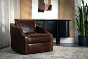 Sunpan Magnus Sideboard - Modern Black Oak Storage Solution With Soft-close Doors & Stylish Round Edges Black Wood 111952