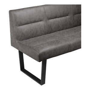 English Elm Hanlon Upholstered Corner Bench High Density Foam Seating for Modern Dining Nooks B2769S00012