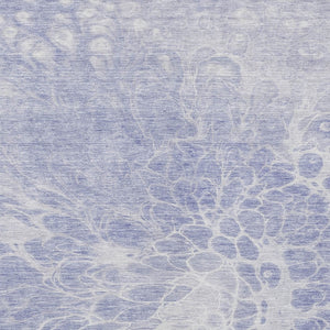 HomeRoots 9' Stylish Abstract Lavender and Ivory Indoor Outdoor Area Rug for Versatile Home Décor Solutions 9' X 12' 580110
