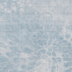 Homeroots 3' Stylish Abstract Lavender And Ivory Washable Area Rug For Indoor Or Outdoor Use, Durable Design 10' X 14' Polyester 580129