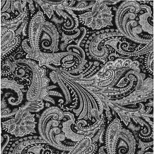 Homeroots 3' Stylish Green And Ivory Paisley Washable Area Rug For Indoor And Outdoor Spaces, Durable Design 5' X 8' Polyester 580149
