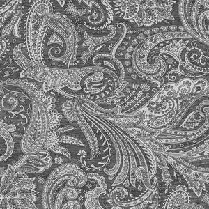 Homeroots 3' Stylish Green And Ivory Paisley Washable Area Rug For Indoor And Outdoor Spaces, Durable Design 3' X 5' Polyester 580172