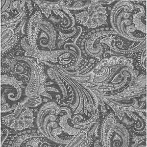Homeroots 3' Stylish Green And Ivory Paisley Washable Area Rug For Indoor And Outdoor Spaces, Durable Design 9' X 12' Polyester 580176