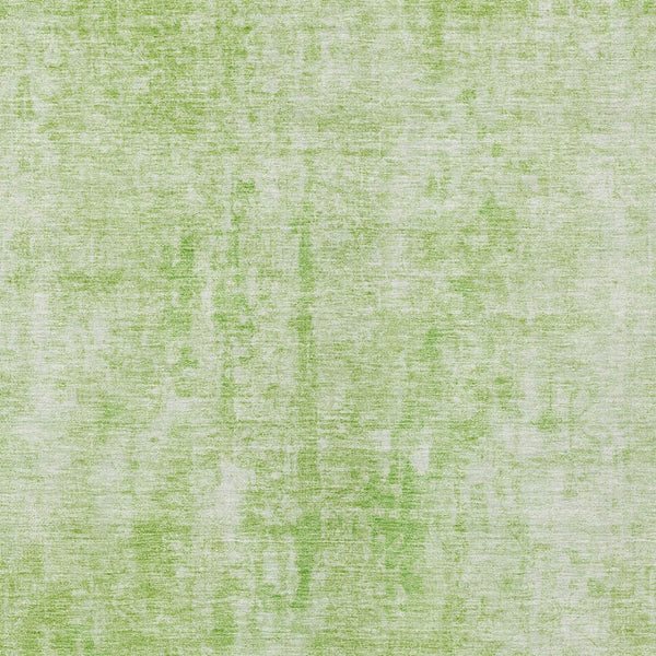 HomeRoots 5' Abstract Green and Ivory Area Rug - Washable, Durable Indoor/Outdoor Comfort for Any Space 5' X 8' 580245