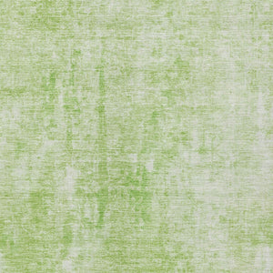 HomeRoots 5' Abstract Green and Ivory Area Rug - Washable, Durable Indoor/Outdoor Comfort for Any Space 10' X 14' 580249