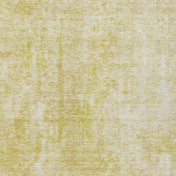 HomeRoots 5' Gold Wheat and Ivory Abstract Area Rug - Washable, Durable, Perfect for Indoor and Outdoor Spaces 5' X 8' 580251