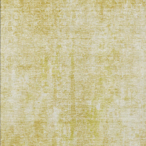 HomeRoots 5' Gold Wheat and Ivory Abstract Area Rug - Washable, Durable, Perfect for Indoor and Outdoor Spaces 10' X 14' 580255